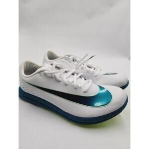 mens 9.5 Nike Zoom Triple Jump Elite 3 White Training Track Shoes HV6425 100